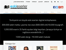 Tablet Screenshot of eskieserler.net